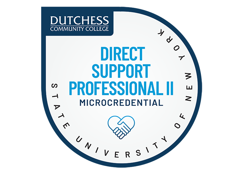 Direct Support Professional II Microcredential Badge
